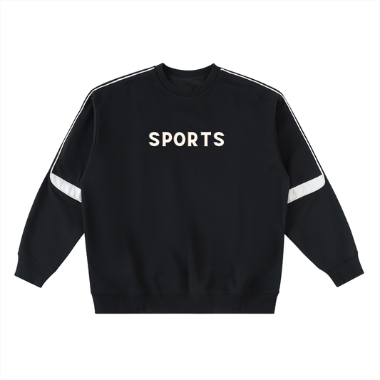Classic SPORTS Crewneck Taped Sweatshirt