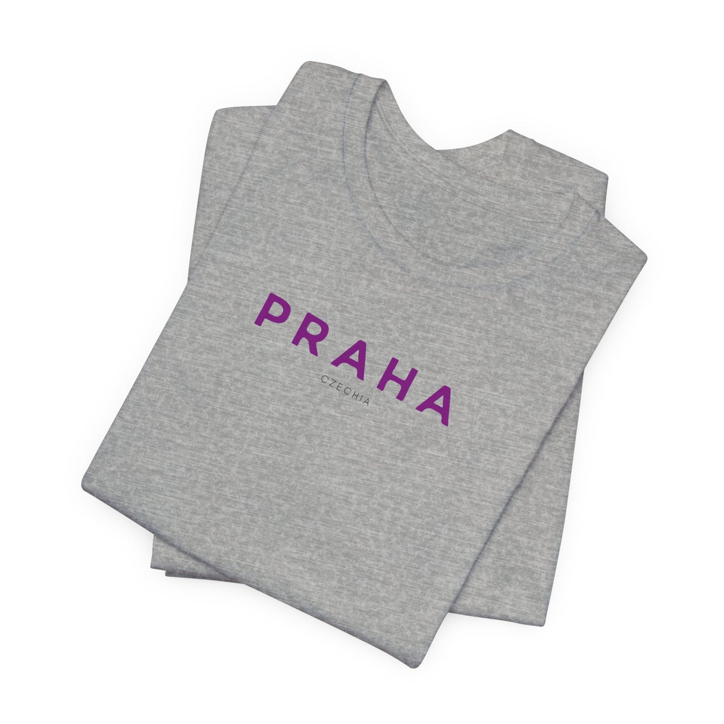 Praha, Czechia Minimalist Tshirt, Global Nomads Edition