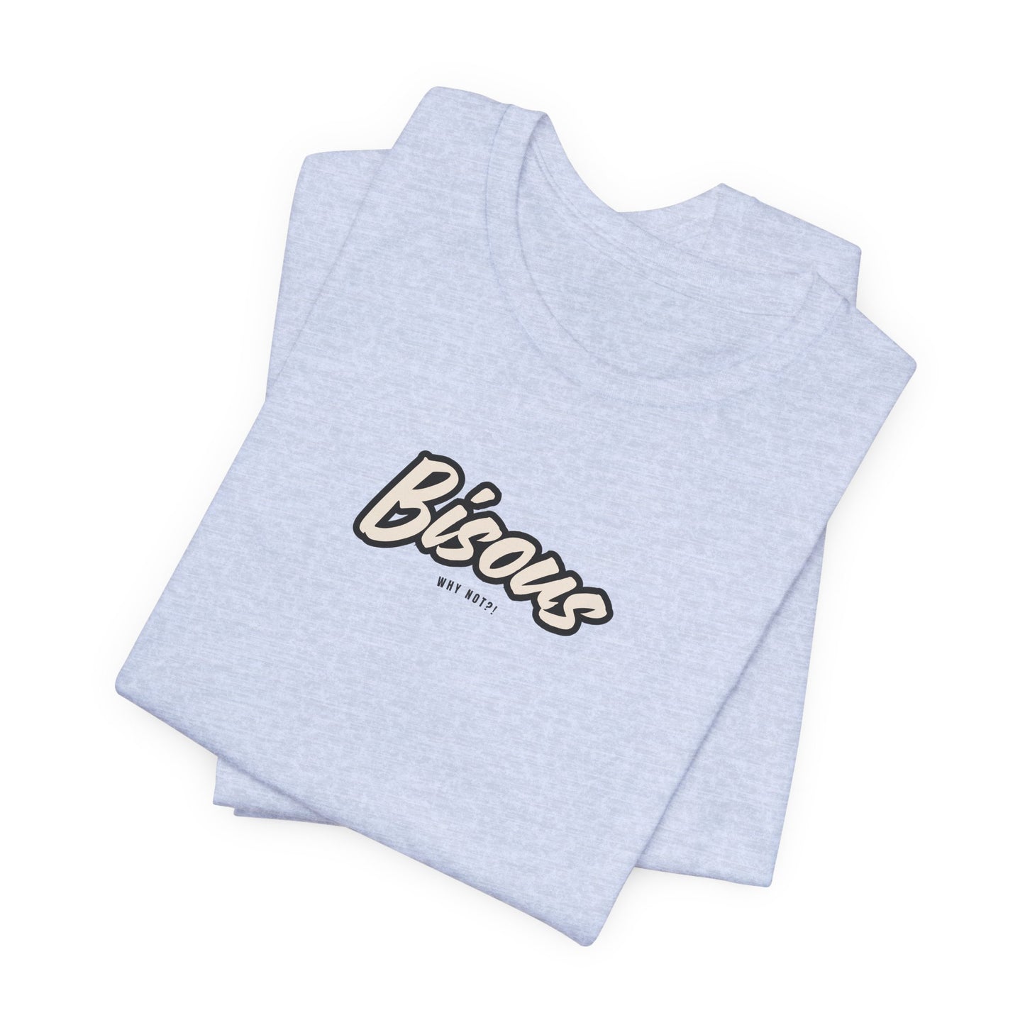 BISOUS - Kisses Ladies Tee, French Preppy