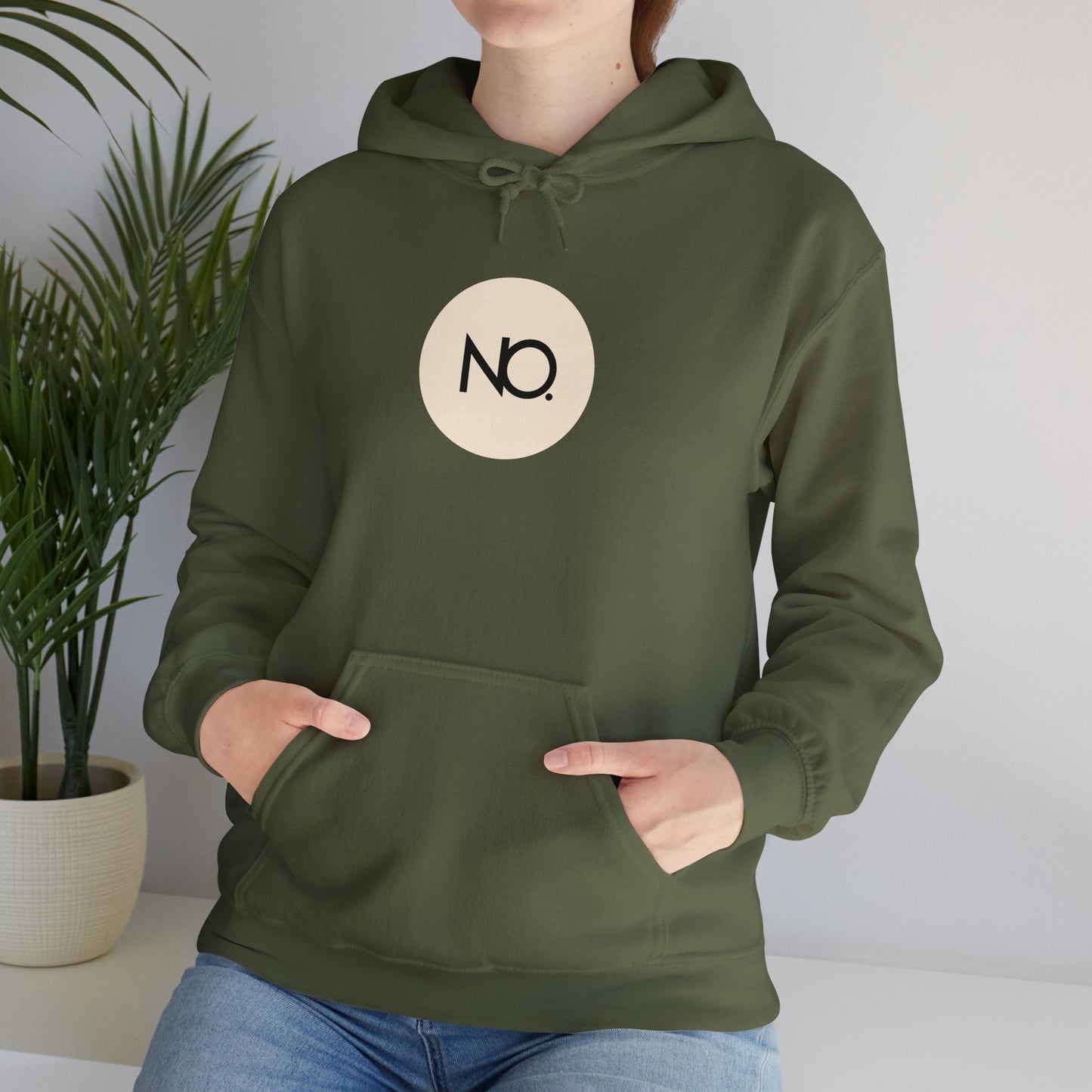 NO is a complete sentence Hoodie