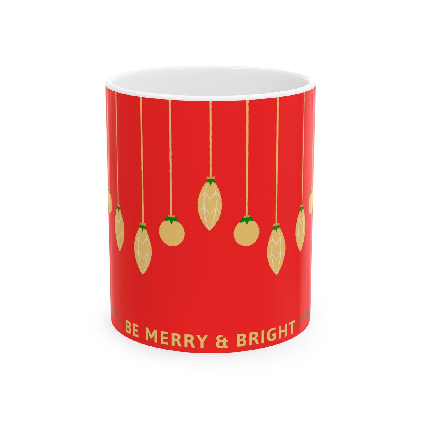 Be Merry & Bright Christmas Mug