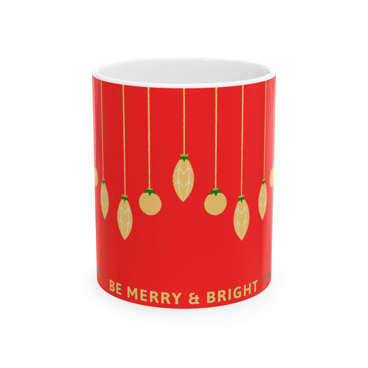 Be Merry & Bright Christmas Mug