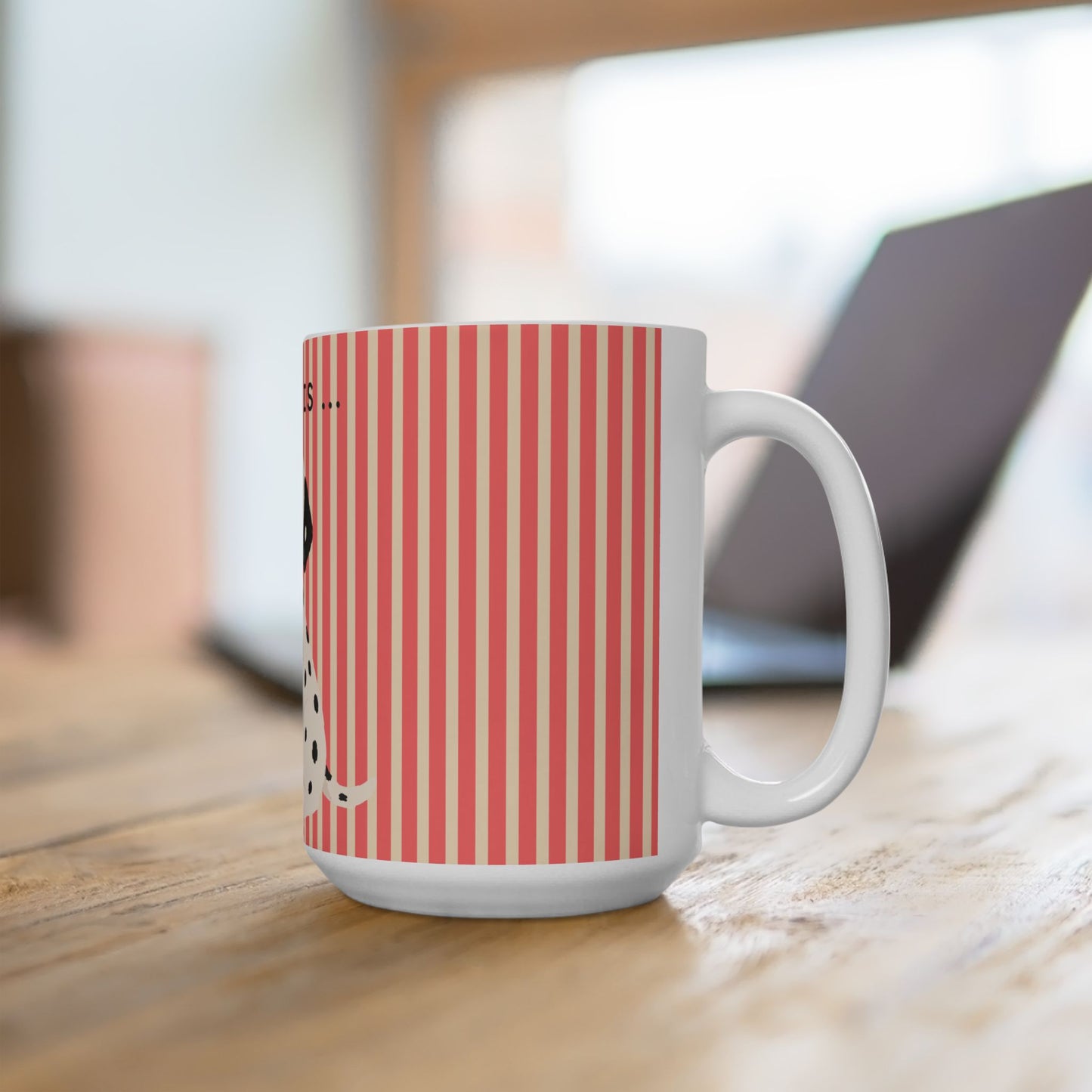 Love is a Dalmatian Mug | Dog Adoption Coffee Cup