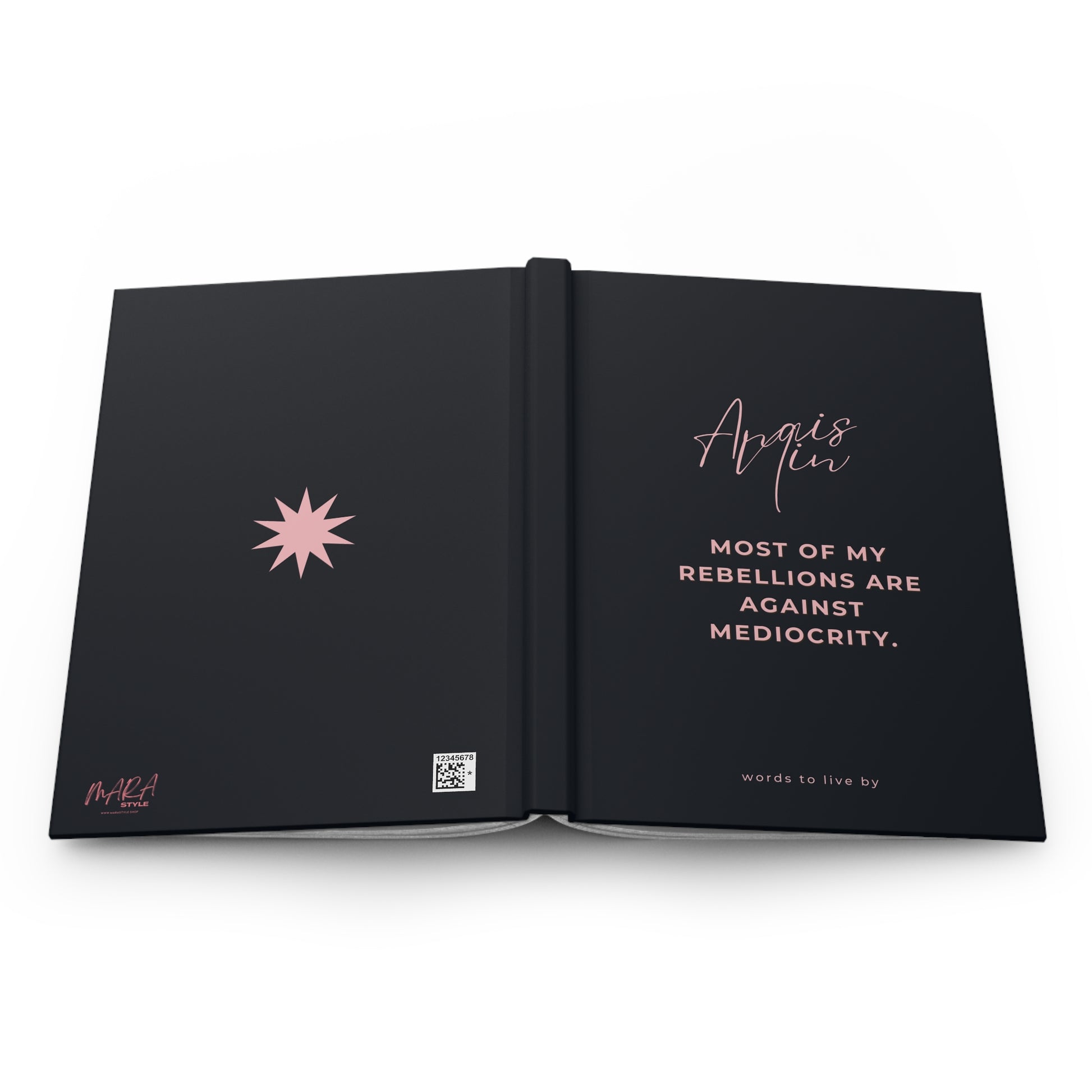 Anais Nin Quote Hardcover Journal