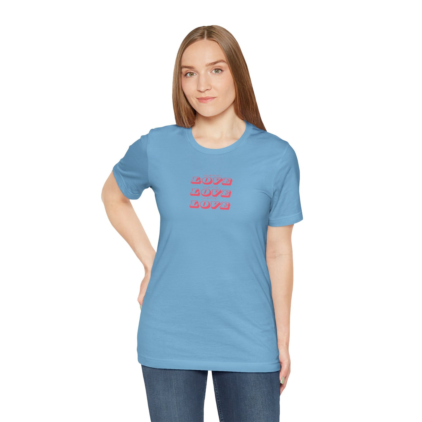 More Love Unisex Tee, Yoga Wear