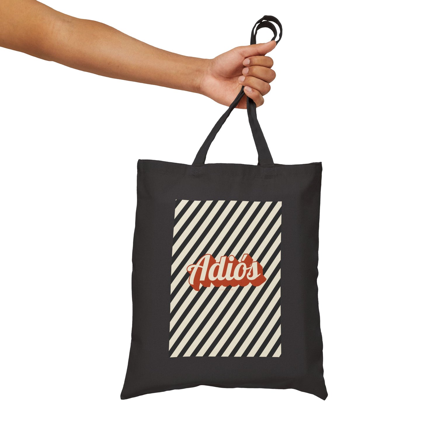 Adios tote bag - black