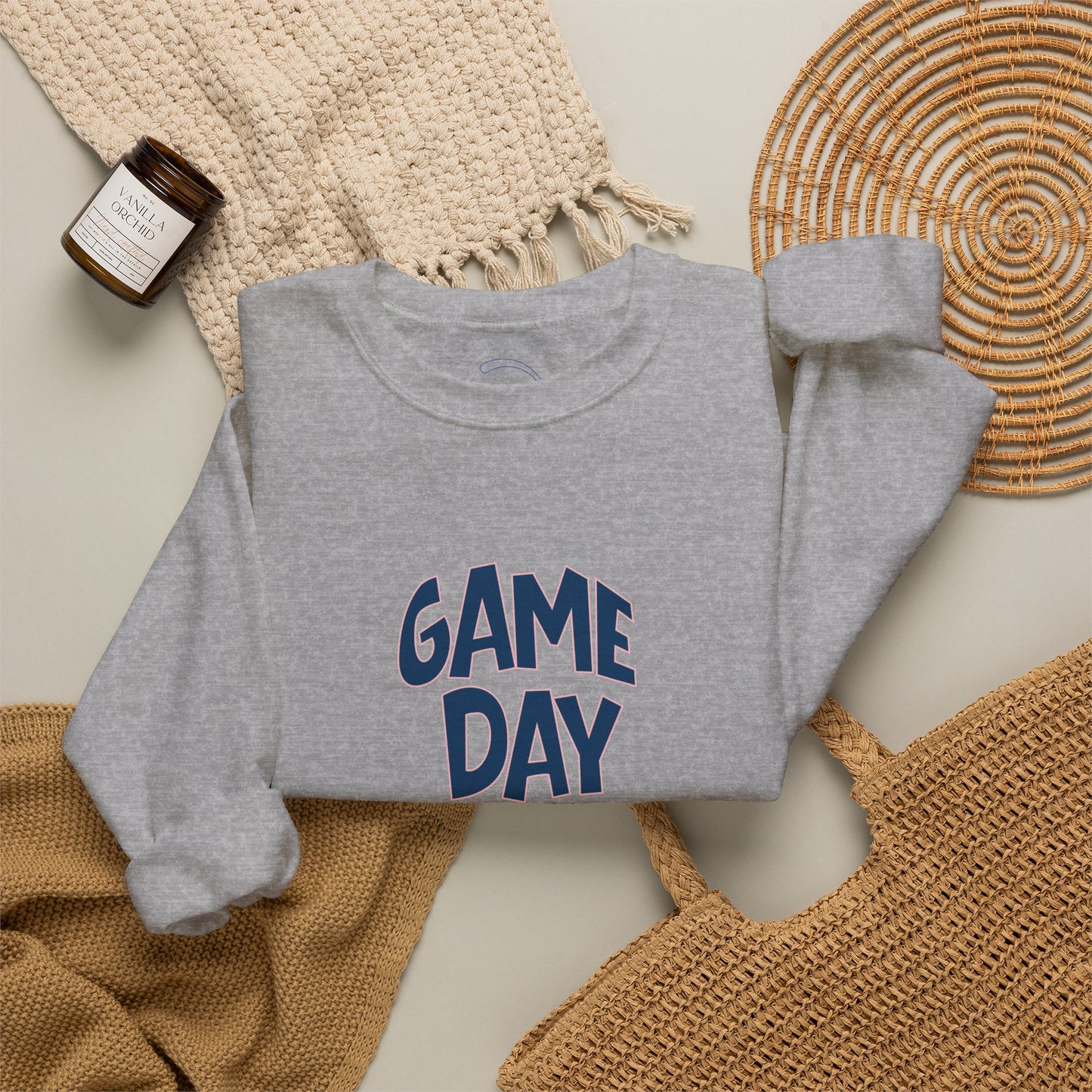 Ladies Game Day Crewneck Sweatshirt