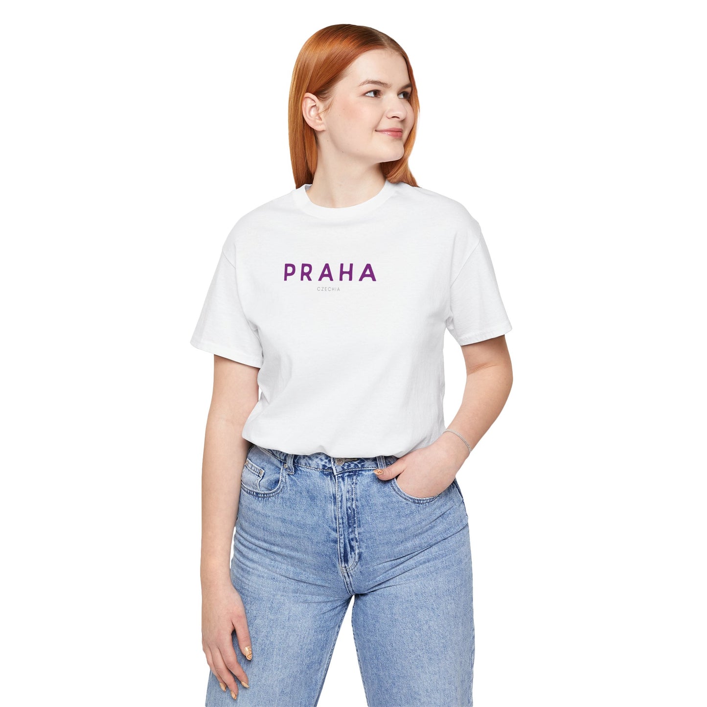 Praha, Czechia Minimalist Tshirt, Global Nomads Edition