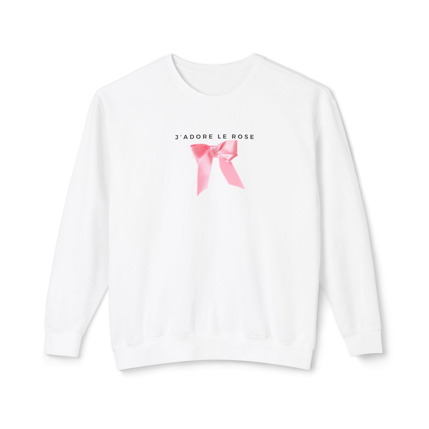 Pink Lover Lightweight Crewneck Sweatshirt | J'adore le rose