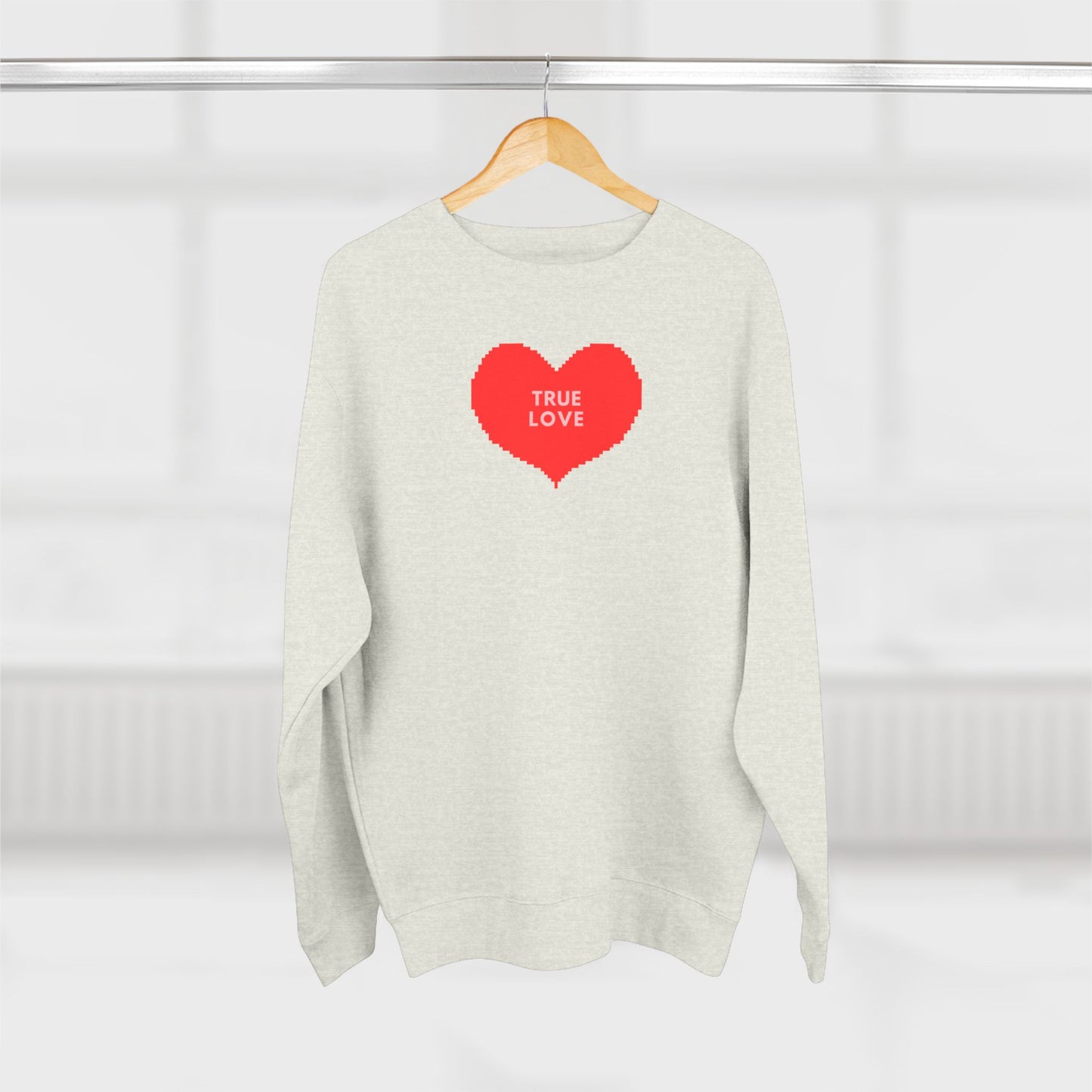 Classic "True Love" Unisex Crewneck Sweatshirt