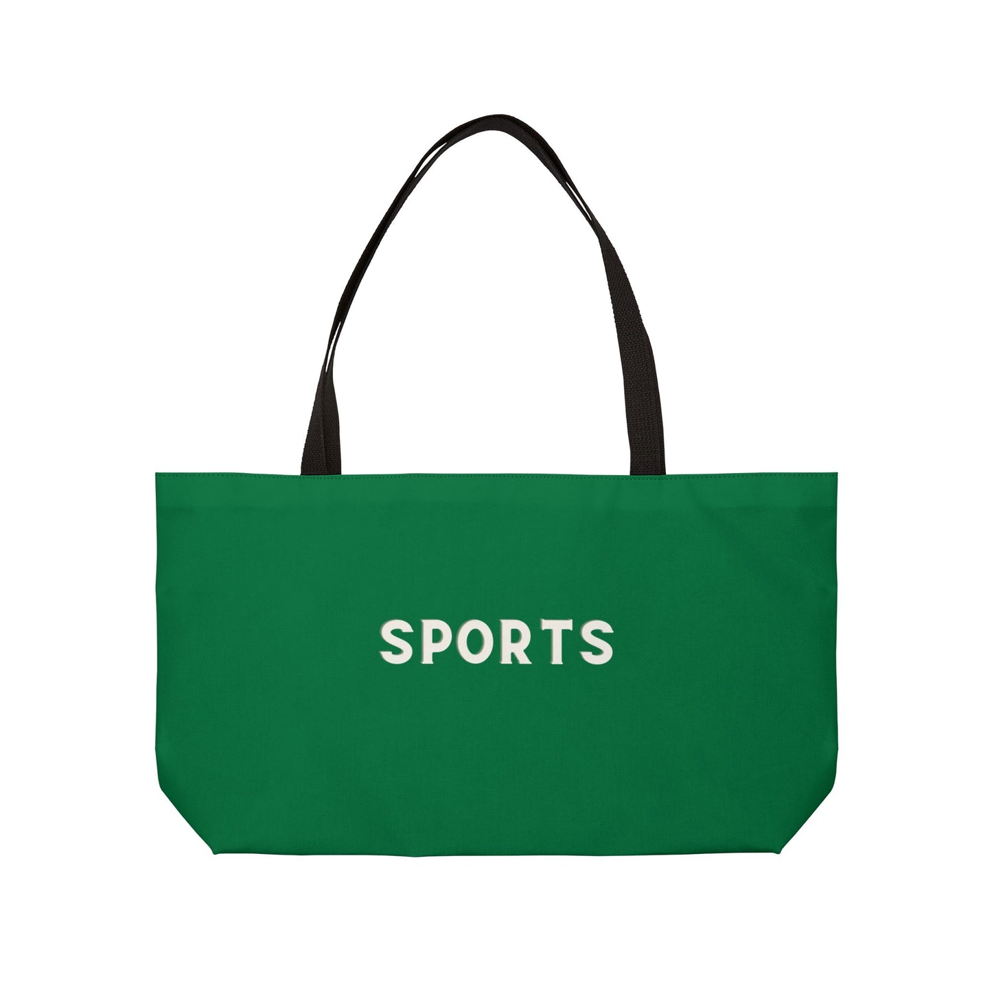 Oversized Tote Bag for SPORTS Moms, Kelly Green