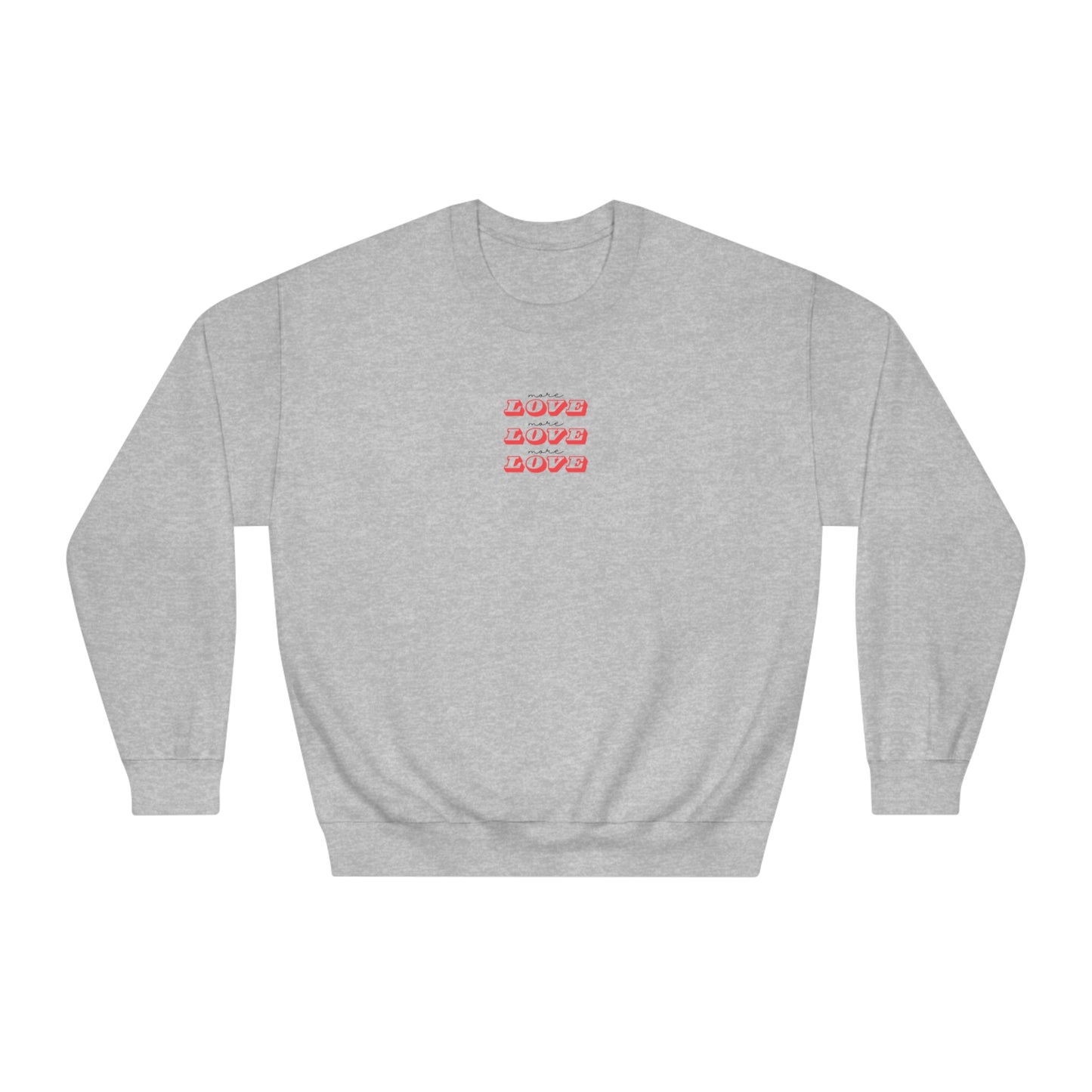 Love Sweatshirt  - Atheletic Grey 