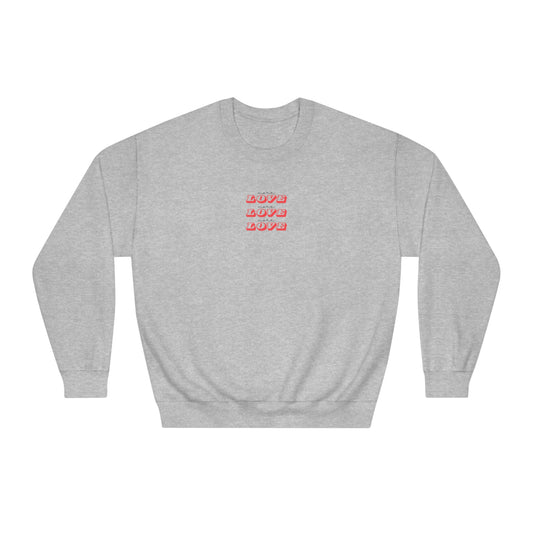 Love Sweatshirt  - Atheletic Grey 