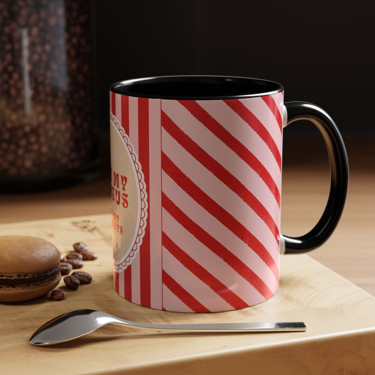 Not My Circus, Not My Monkeys Coffee Fancy Mug - RED