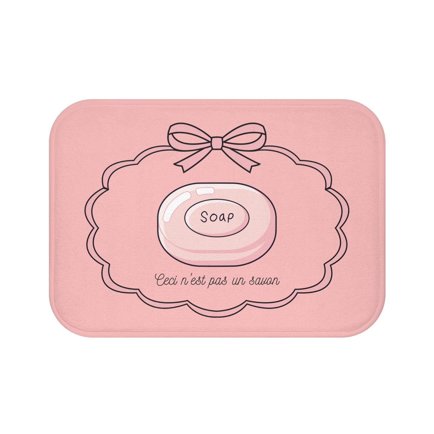  Art inspired Decor, Renee Magritte Bath Mat