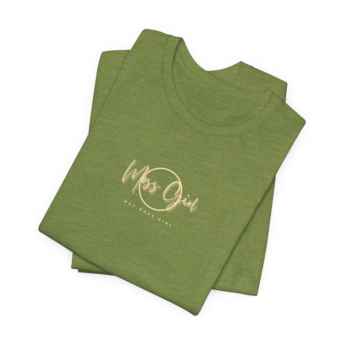 Garden Lover Shirt, Moss Girl, Not Boss Girl Green T-shirt