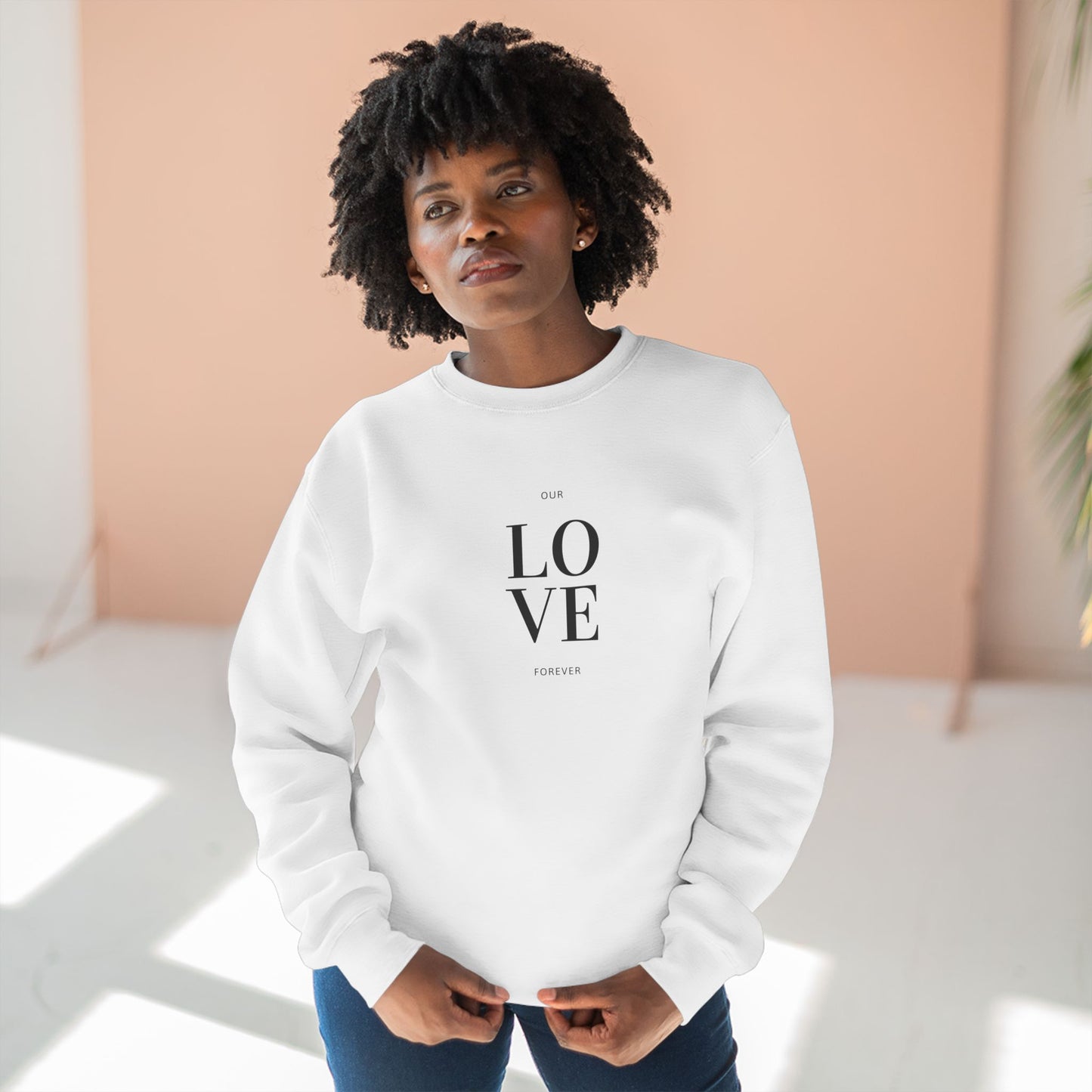 LOVE Forever- Couples Crewneck Sweatshirt