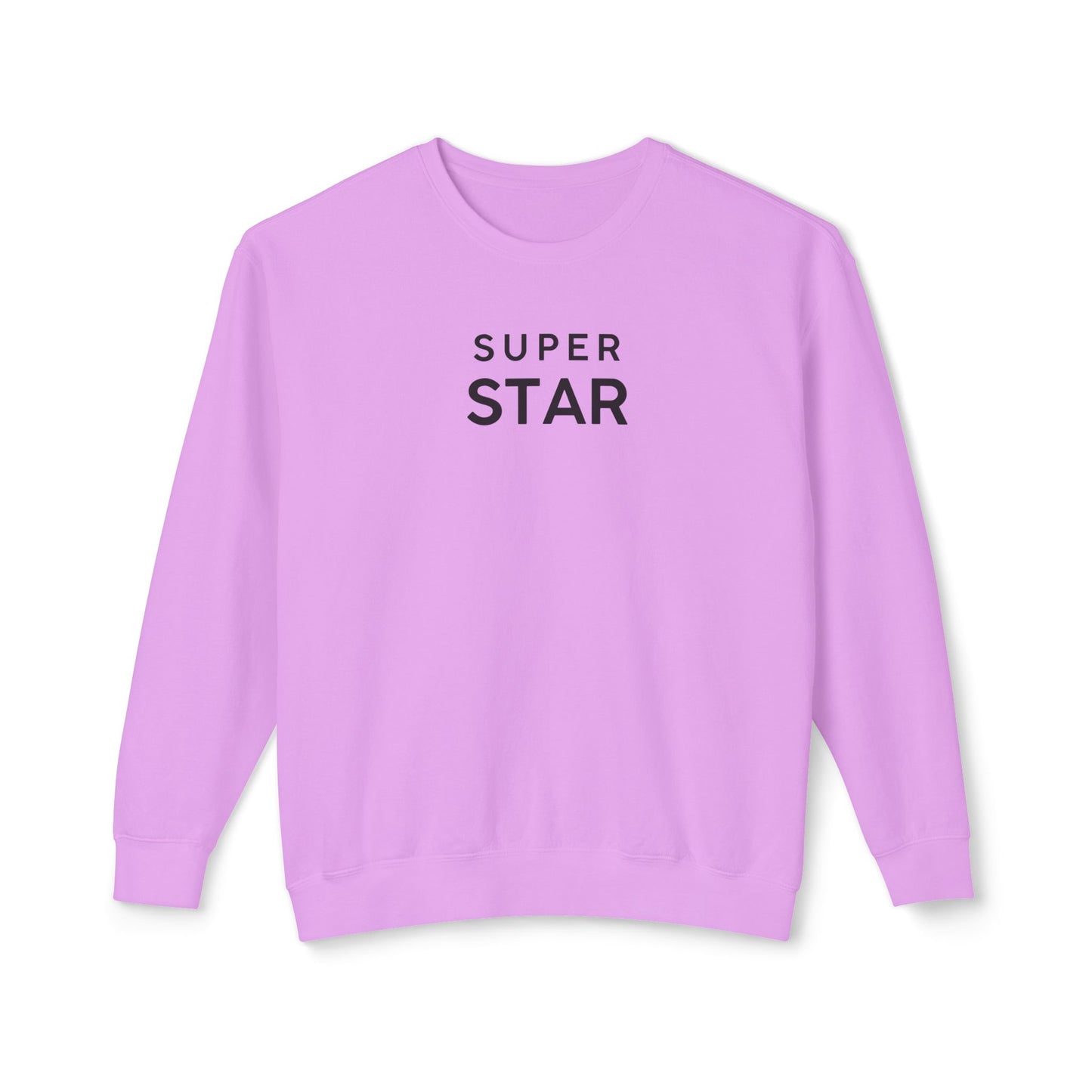 Super Star Ladies Sweatshirt, Comfort Colors