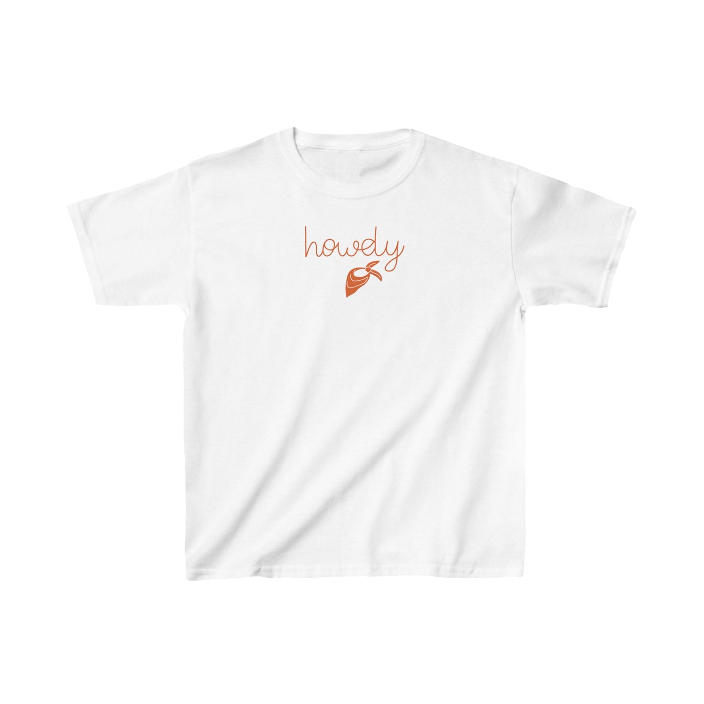 Howdy Kids Tee - Cowgirl Style Kids Shirt