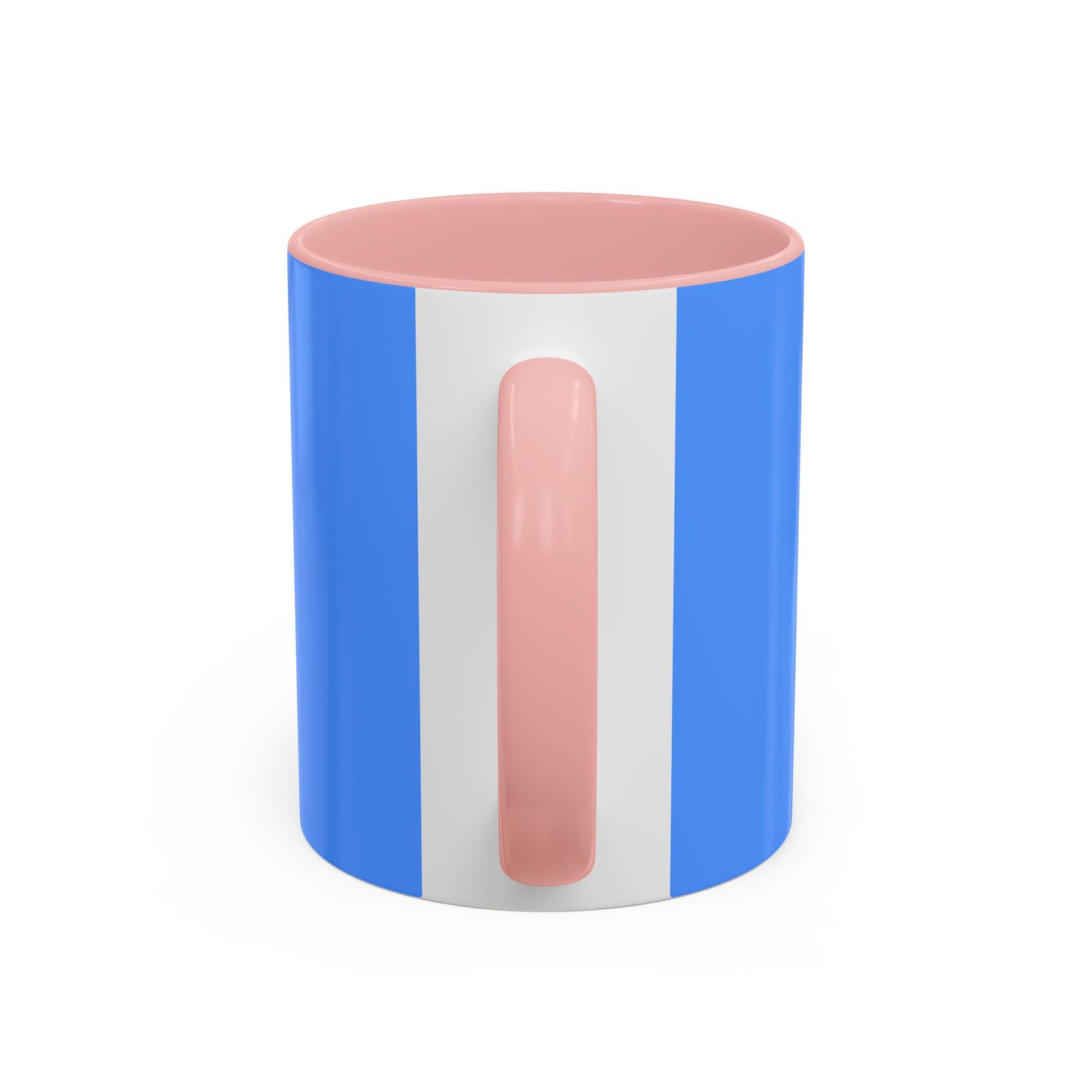 Happy Easter Bunny Coffee Mug, Soft Blue  — Playful Easter Gift