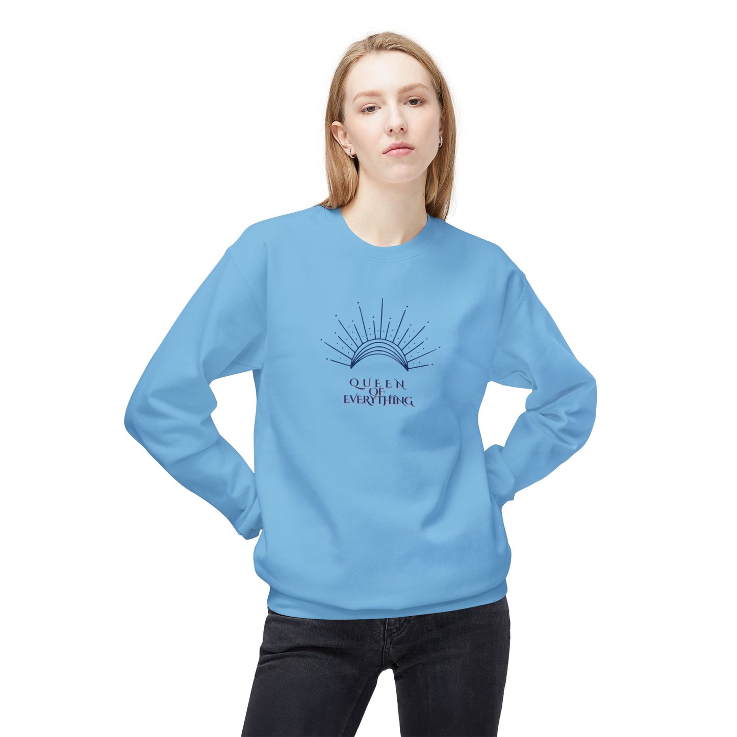 Queen of Everything Sweatshirt | Midweight Fleece Crewneck