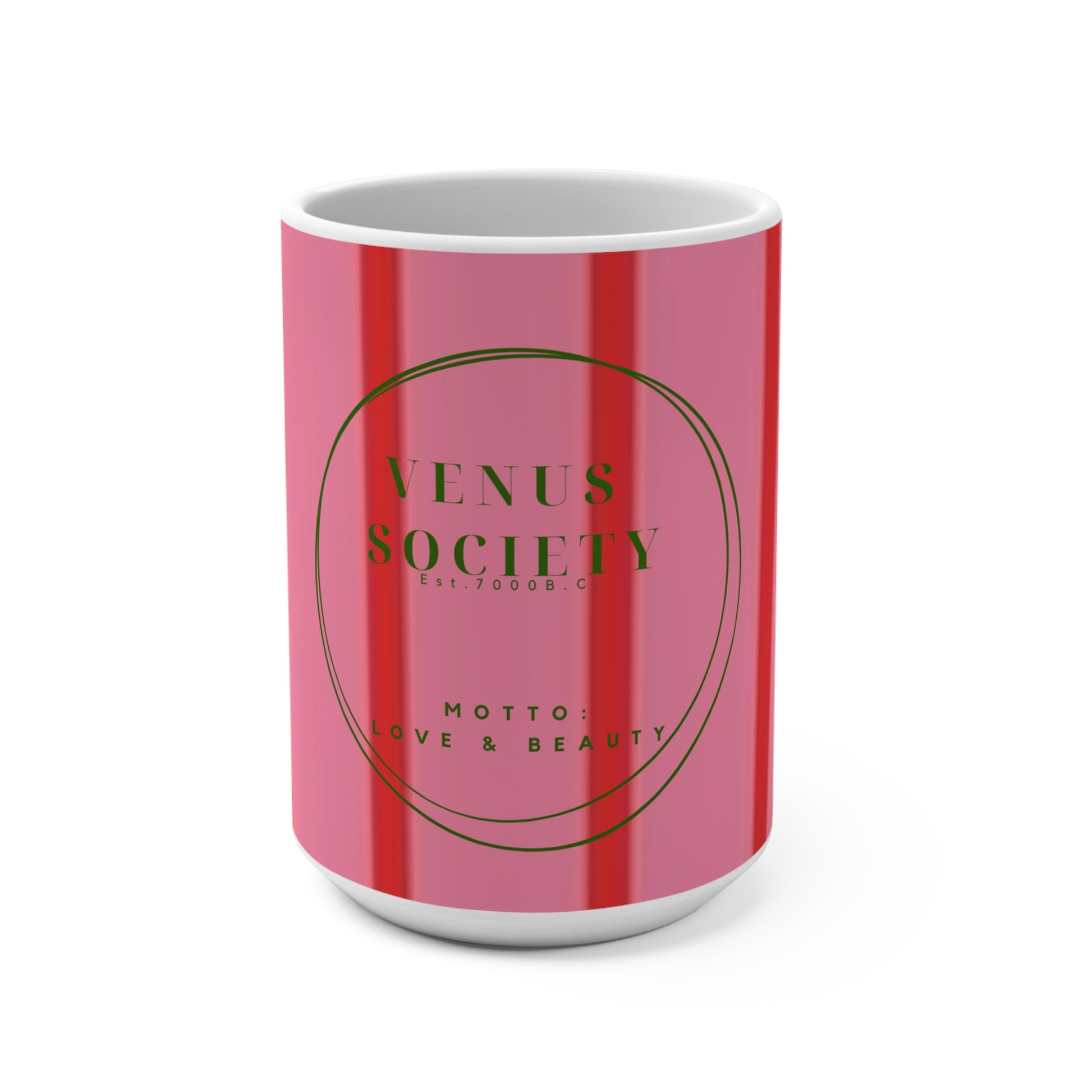 Preppy Venus Society Mug PINK