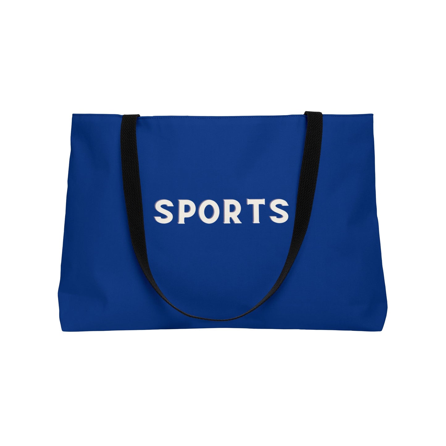 Oversized Tote Bag for SPORTS Moms, Royal Blue