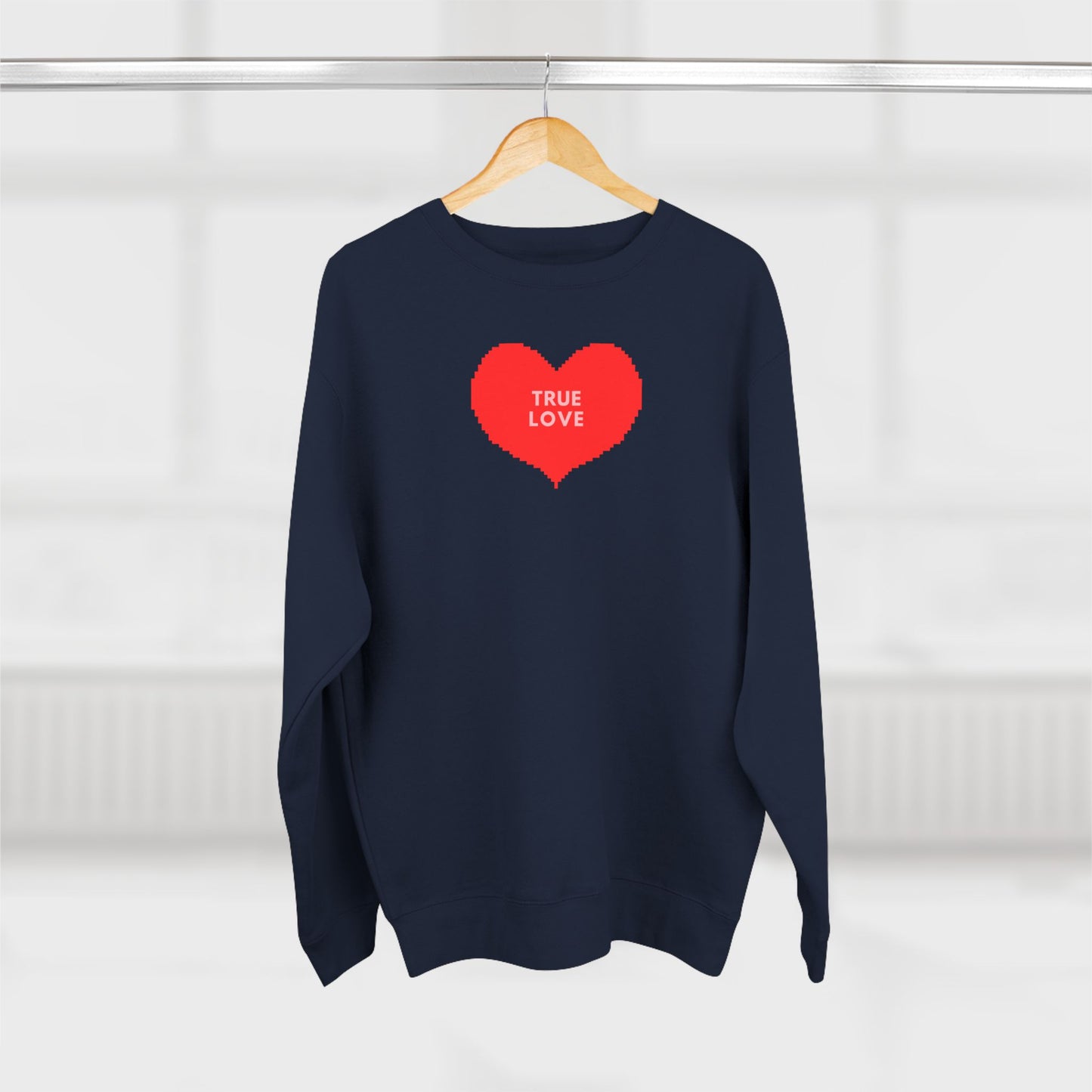 Classic "True Love" Unisex Crewneck Sweatshirt