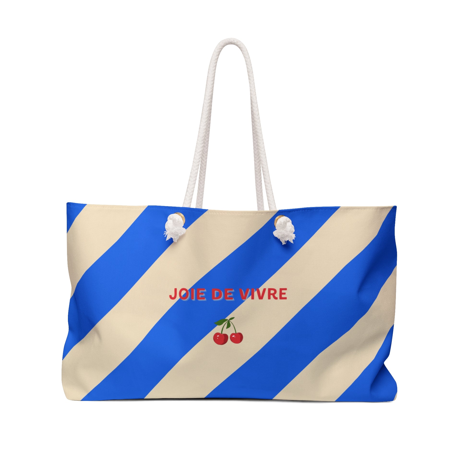 Joie de Vivre Oversized Beach tote