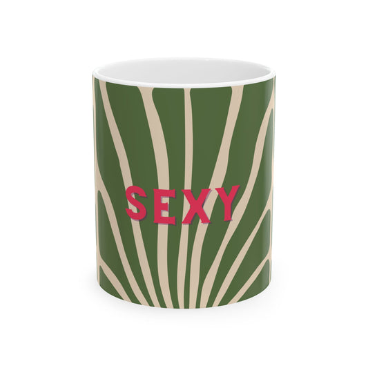 SEXY Tropical Ceramic Mug