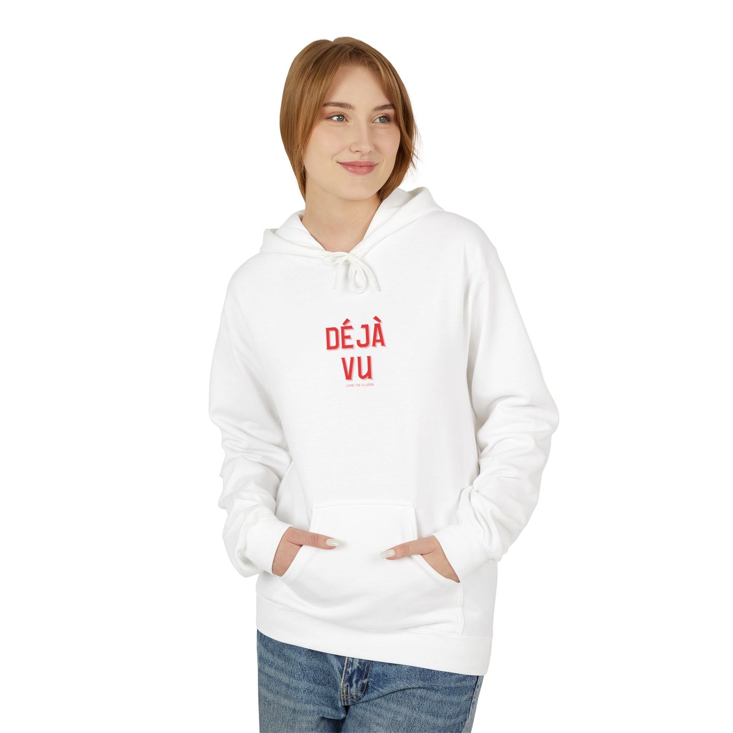 Deja Vu Women's Softstyle Fleece Hoodie | Preppy Shirt