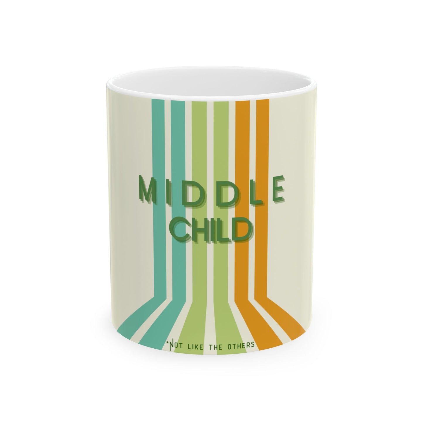 Middle Child, not like the others, Vintage Mug