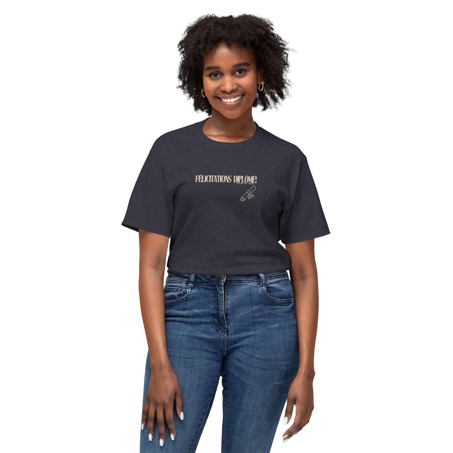 Félicitations diplômé! Class of 2024 Graduation Shirt | BEIGE Unisex