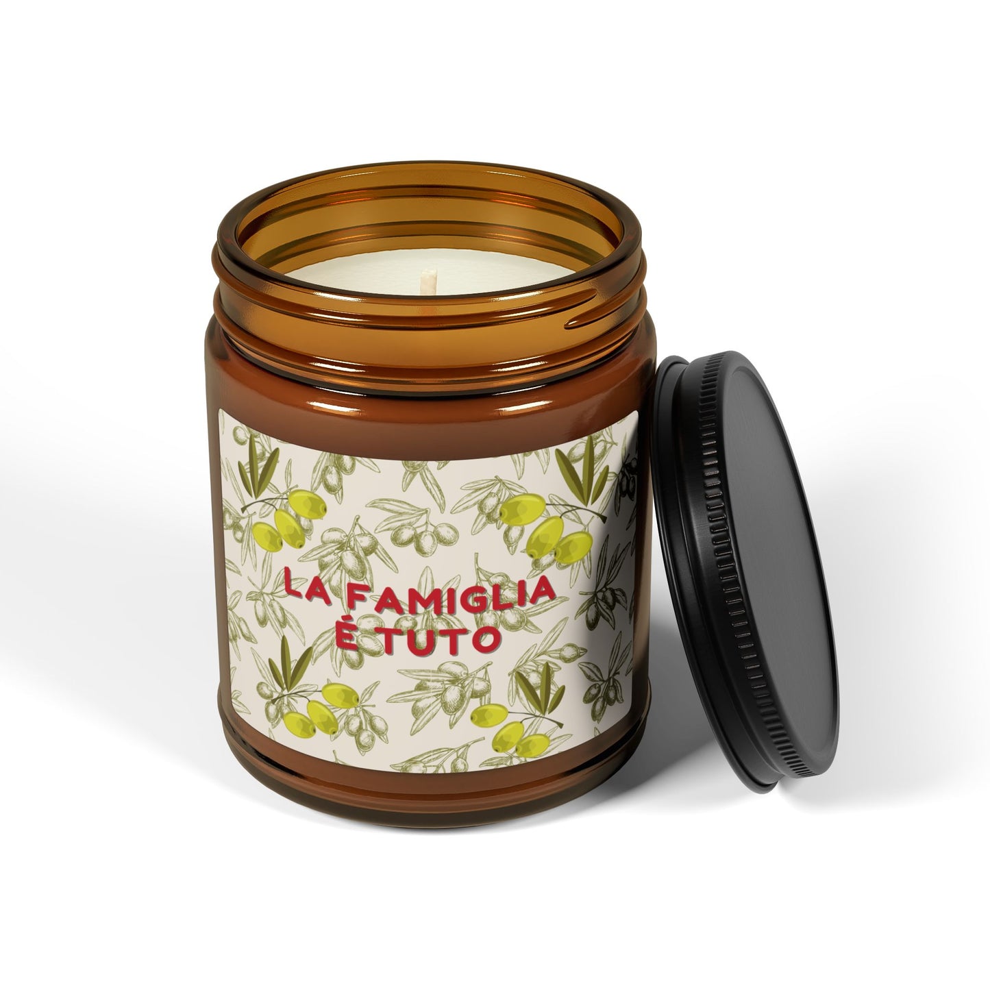 Amber Jar Soy Candle, La famiglia e tuto