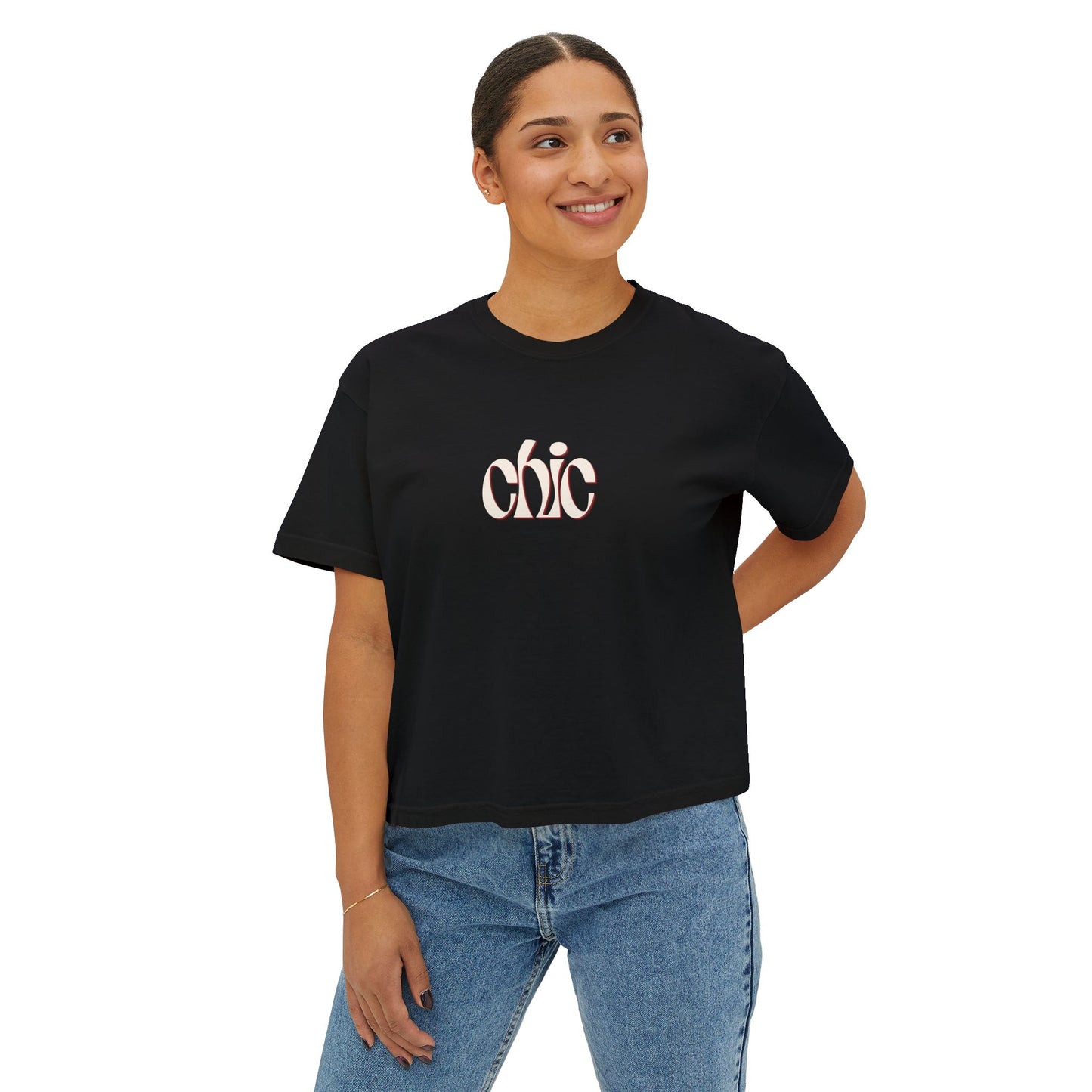 CHIC Graphic Boxy Tee