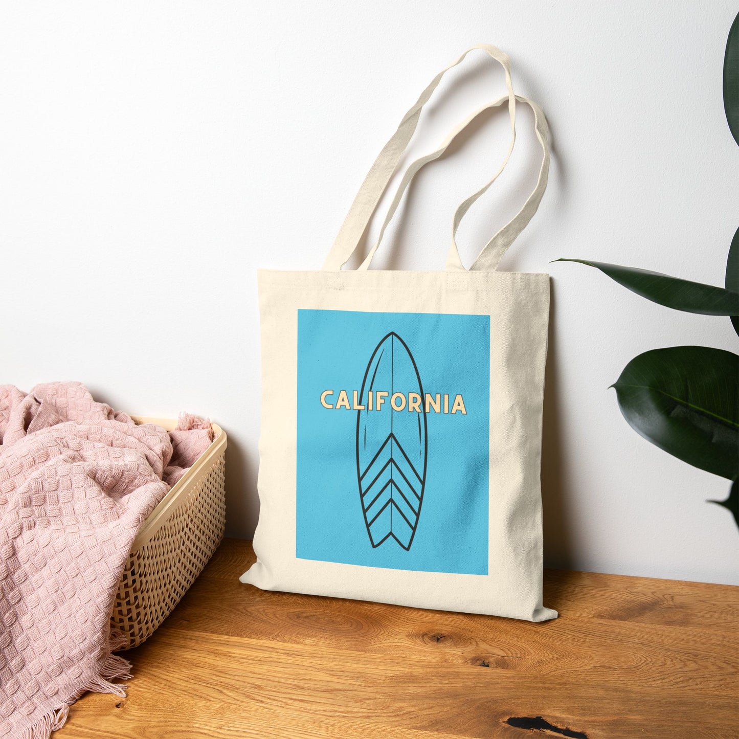 California Dreamin' Sunny Tote Bag,