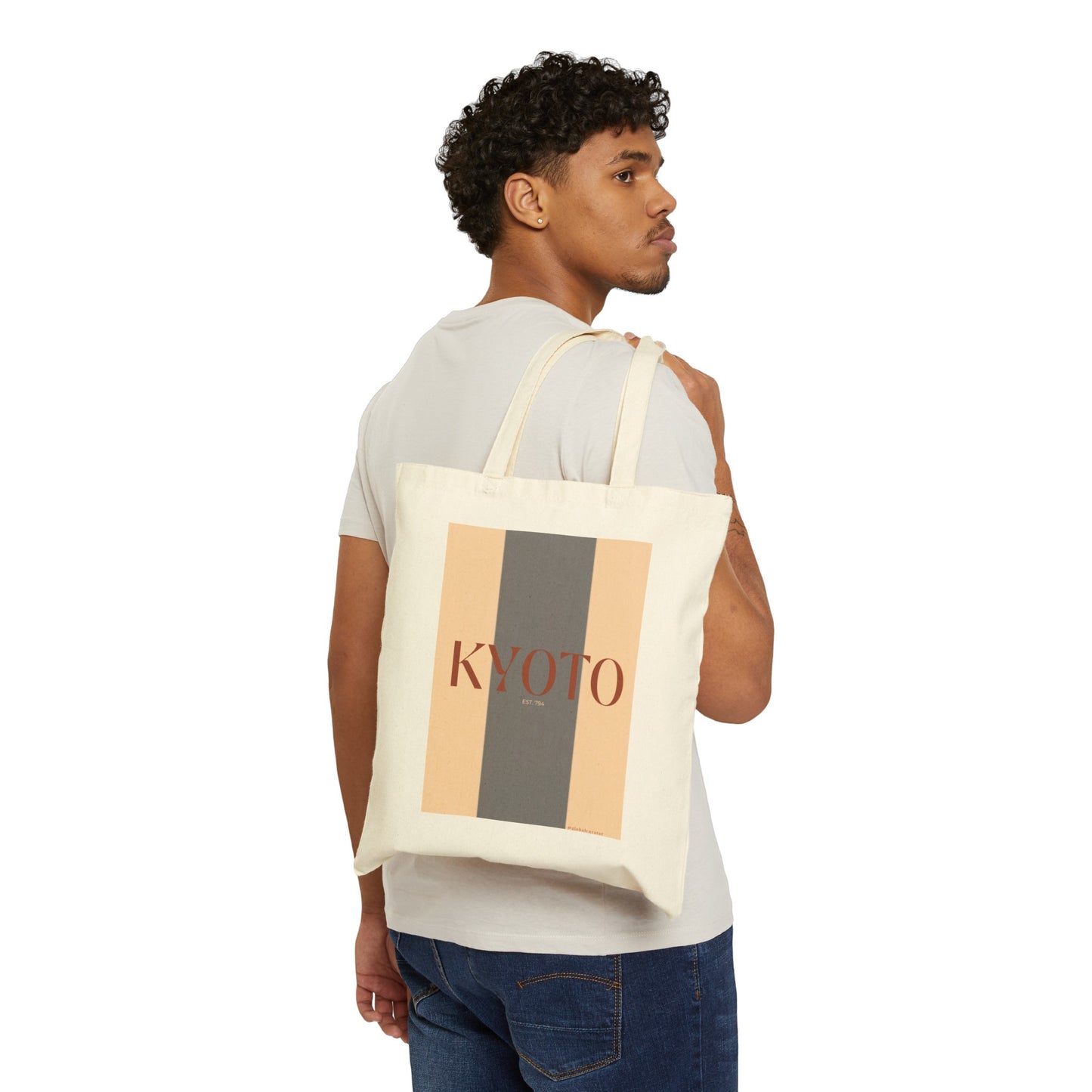 KYOTO est. 794 Tote Bag, Global Nomad Edition