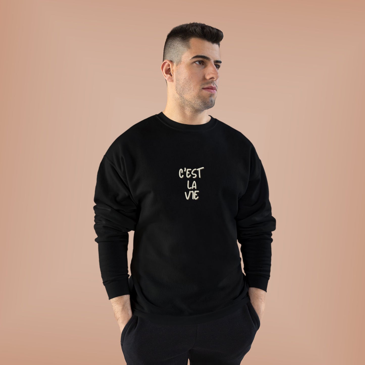 French C'est la vie Ladies Sweatshirt