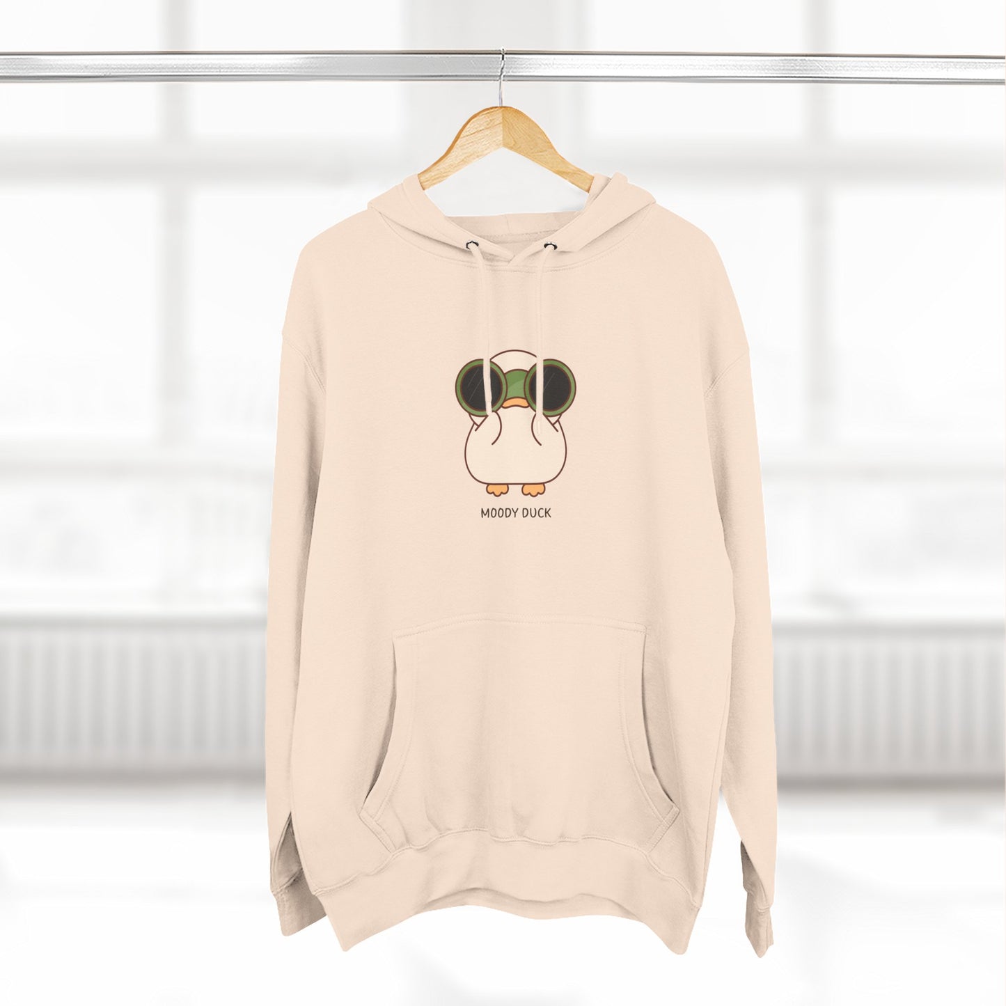 Beige Animal Hoodie 
