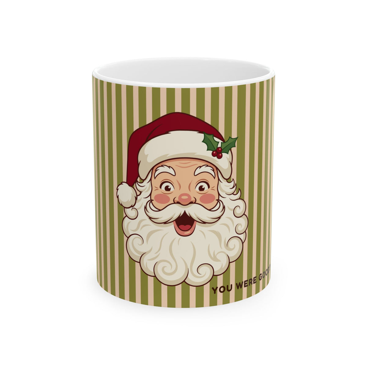 Vintage Santa Christmas Mug