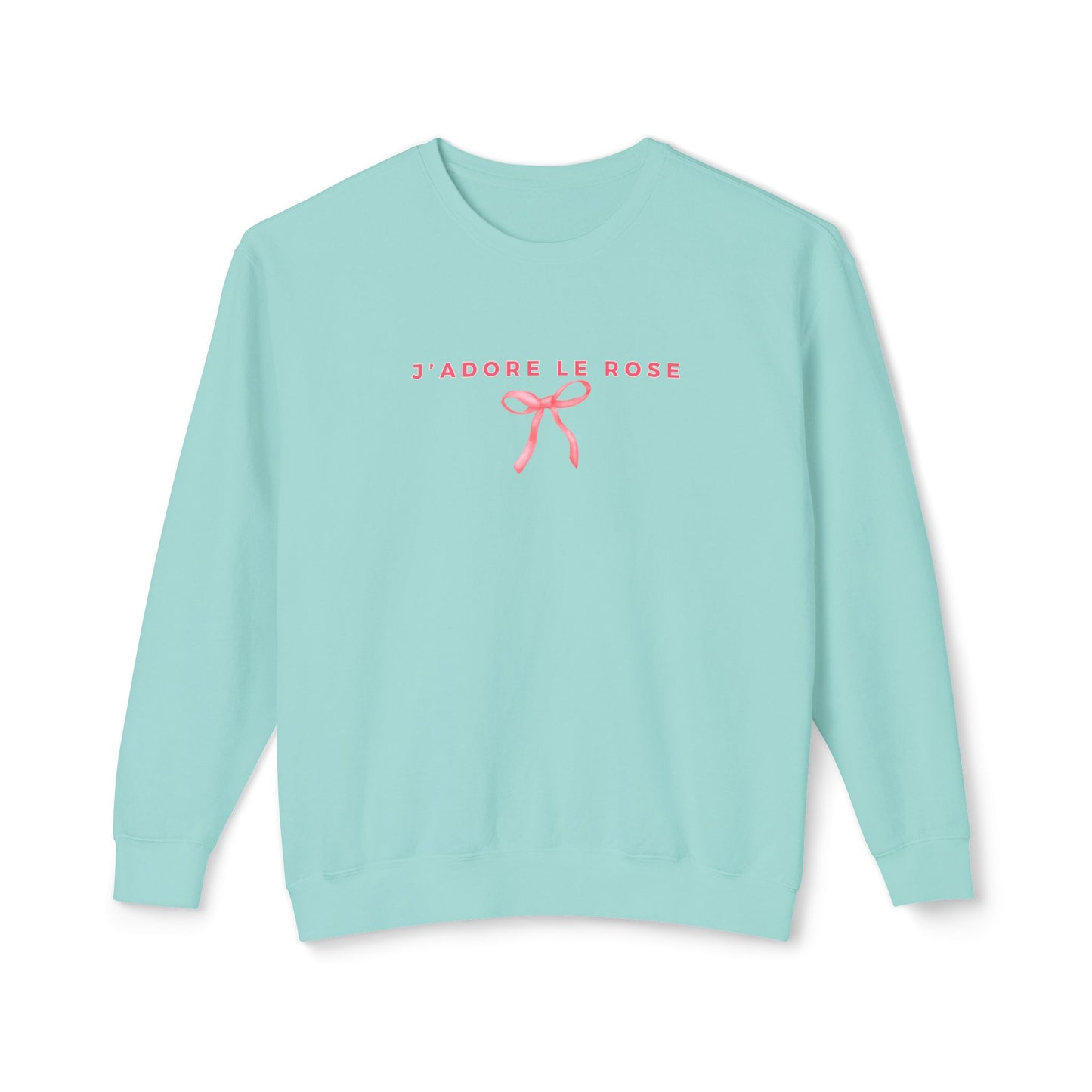 Pink Lover Lightweight Crewneck Sweatshirt | J'adore le rose