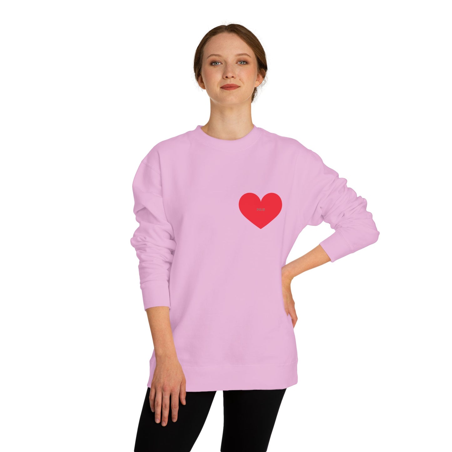 Heart Emoji Crew Neck Luxe Sweatshirt