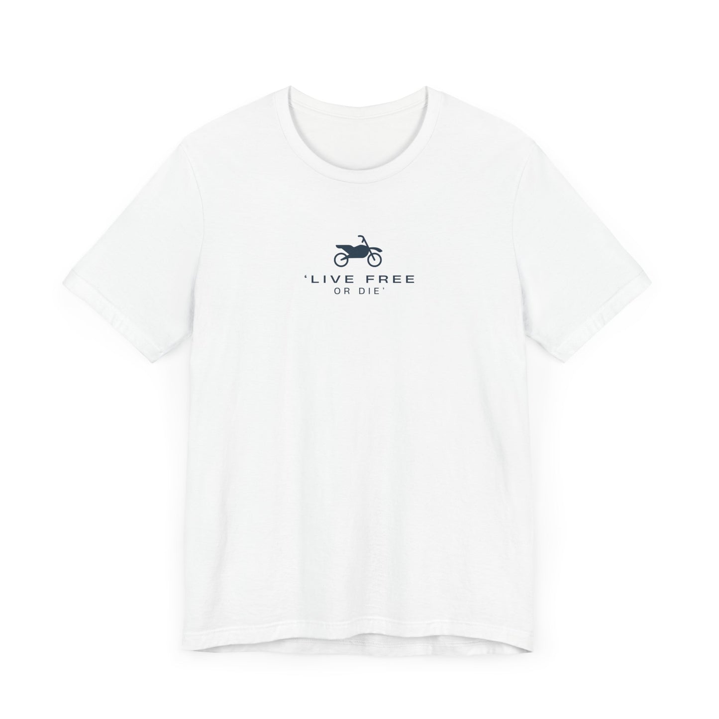 Adventure Quote Unisex Tee - Live Free or Die