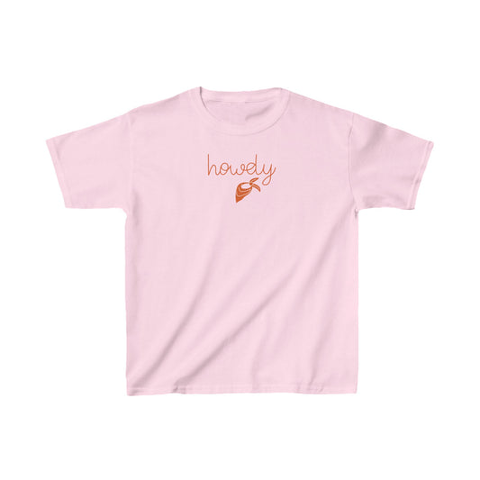 Howdy Kids Tee - Pink