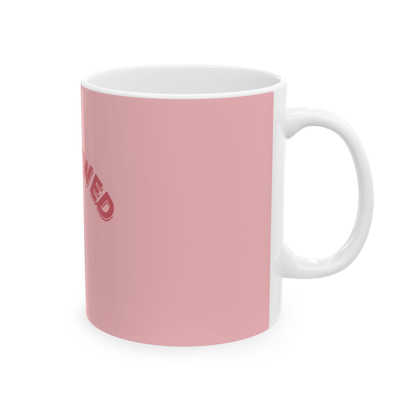 Pink "Newlywed Glow" Ceramic Mug |  Valentine's Day