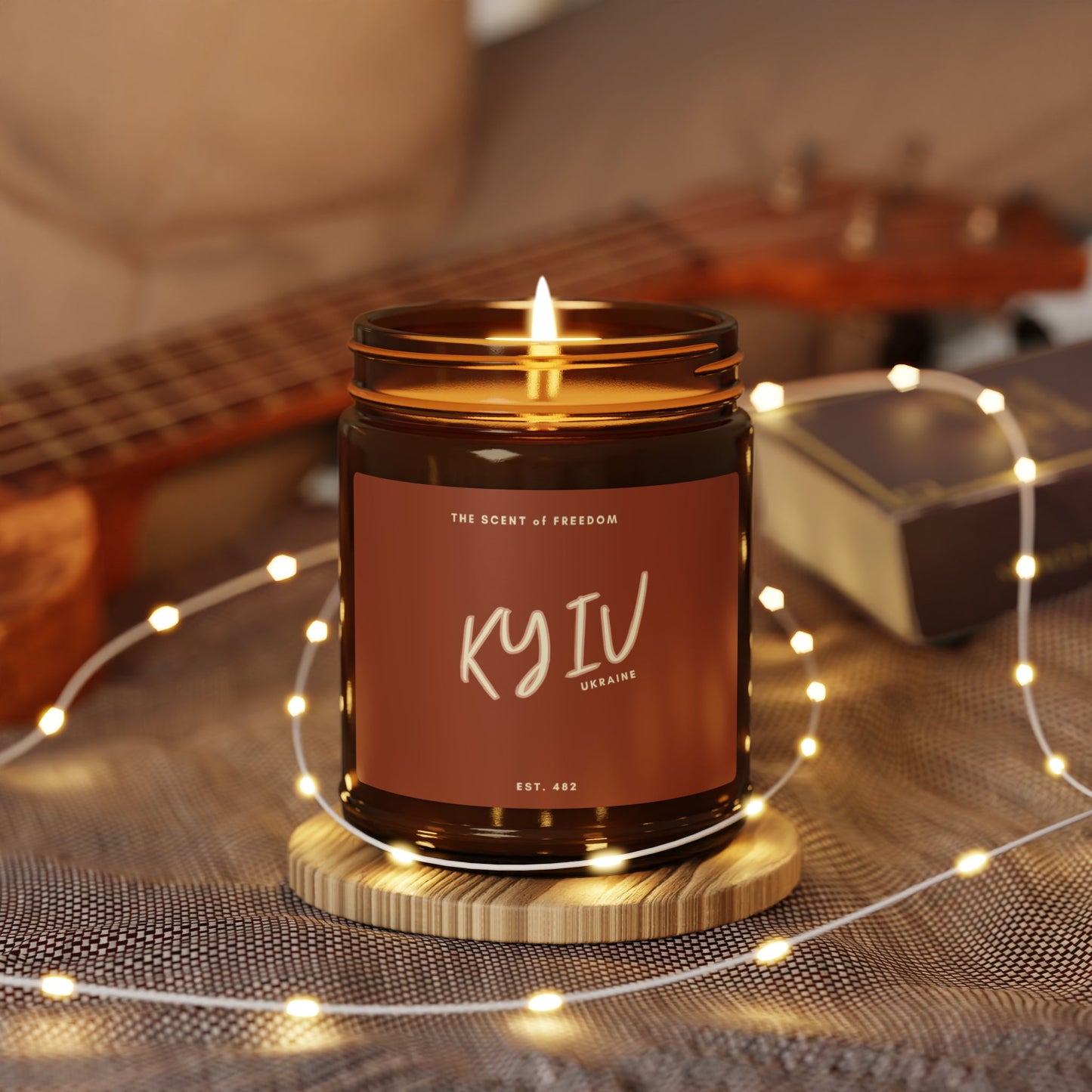 KYIV "the Scent of Freedom" Soy Candle