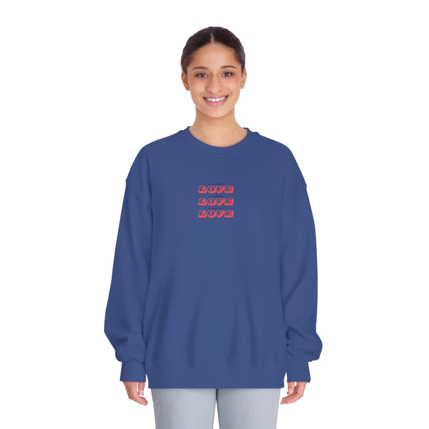 More Love Unisex Sweatshirt, Preppy Shirt