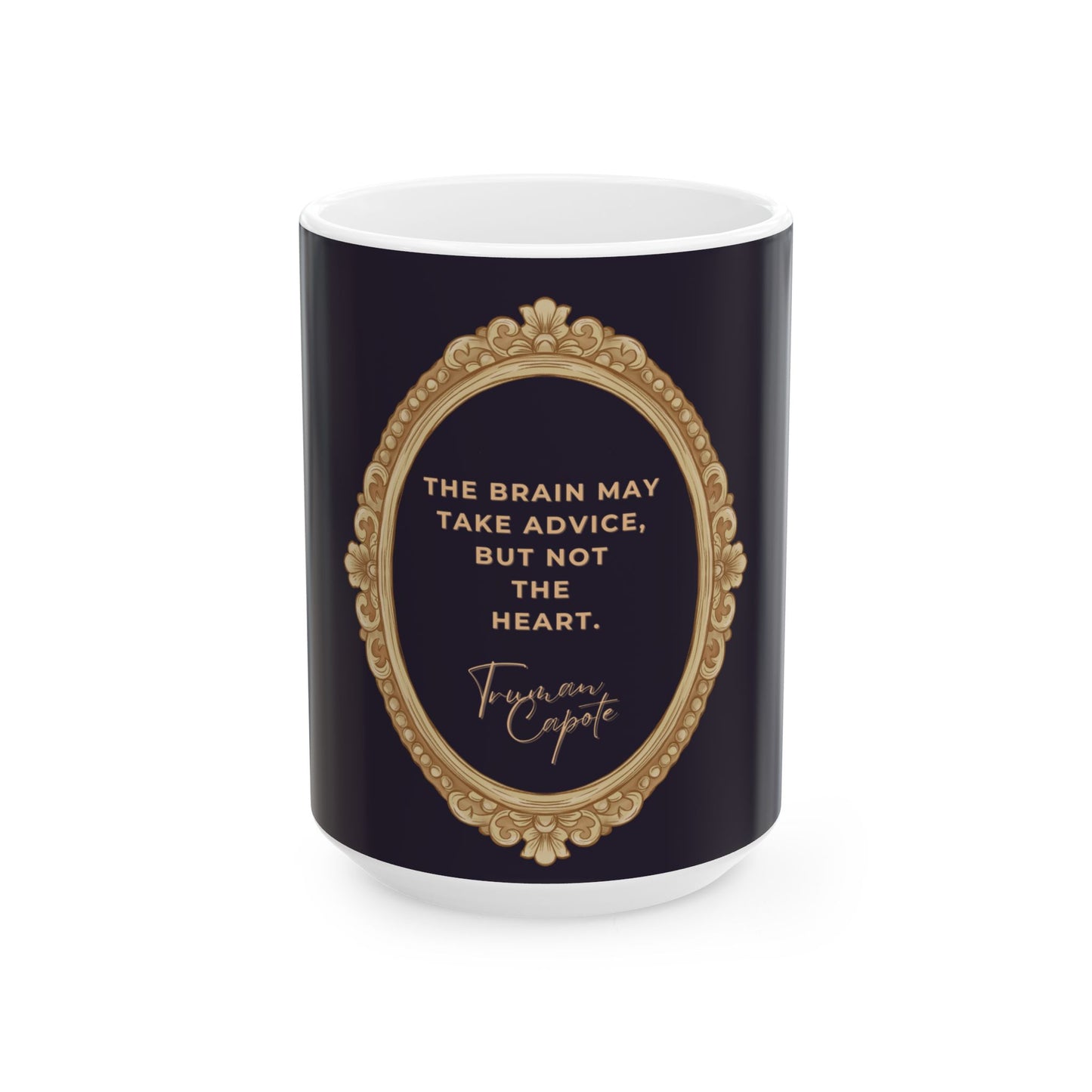 Truman Capote Quote Ceramic Mug