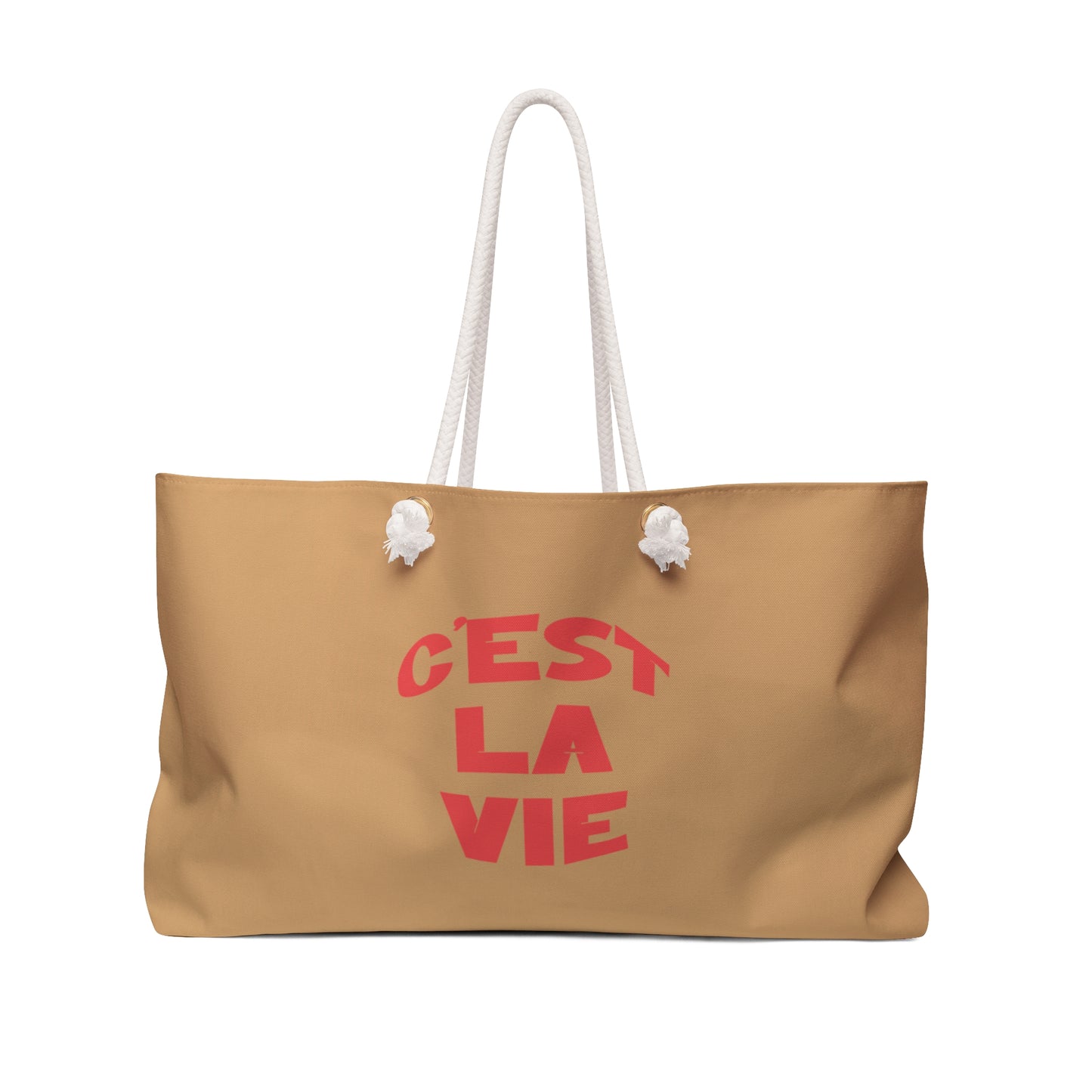 C'est la Vie Oversized Beach Tote 