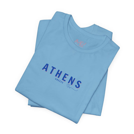ATHENS Greece Minimalist Tee 